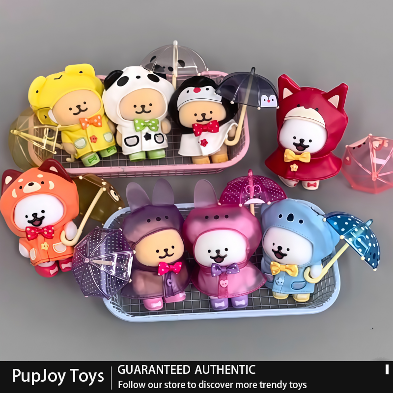 Genuine Maltese Rainy Day Crisis Series Blind Box Cute Dog Pvc Figure Mystery Box Trendy Collectible Adorable Decor Festival