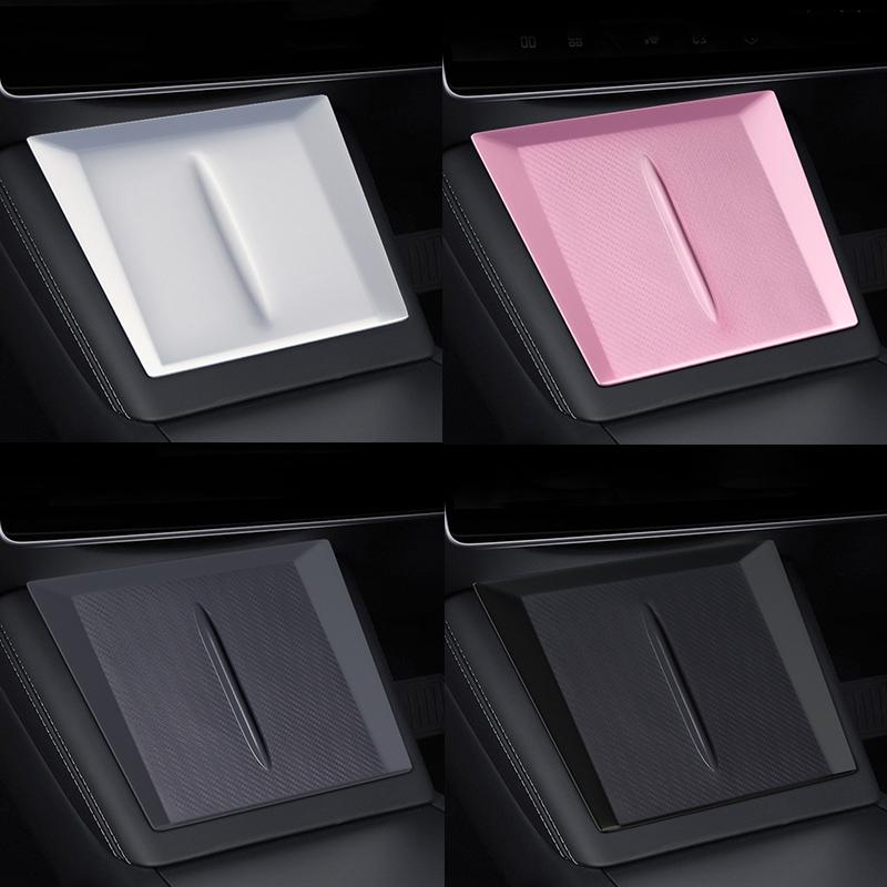 Car Wireless Charging Pad 10W Non Slip Silicone Center Console Mat for   Universal Vehicle Interior