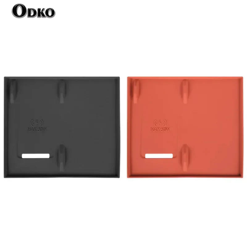 Silicone Car Wireless Charging Pad Anti-wear Anti-slip Protection Pad for BYD Tang L Vehicle Mounted Wireless Charger
