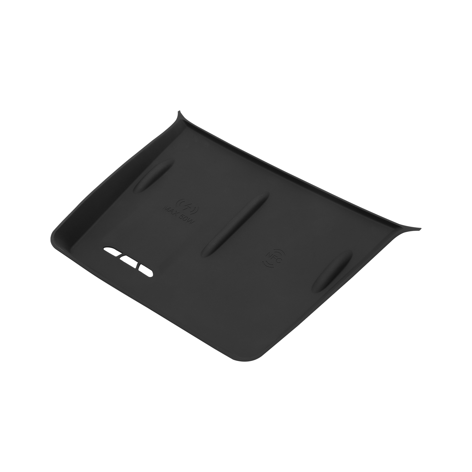 for BYD Sealion 07 EV 2024 2025 Car Anti-Slip Pad Interior Accessories Center Console Silicone Wireless Charging Pad Black