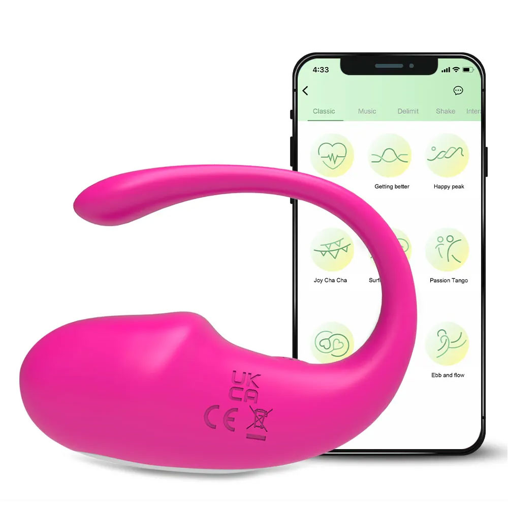 G Spot Dildo Vibrator Bluetooth APP Wireless Control Wearable Vibrating Love Egg Clit Vagina Panties Massager Sex Toys for Women
