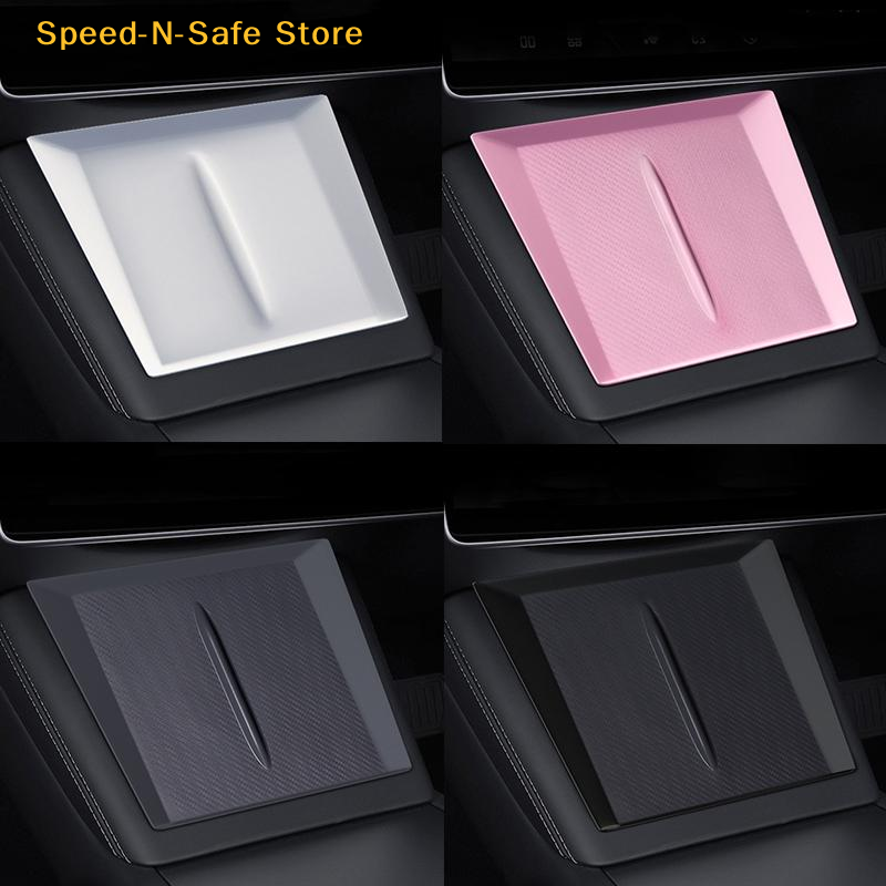 Auto Center Console Wireless Charge Pad 10W Silicone Mat Anti Slip Fast Charging Solution for Car Interior Phones