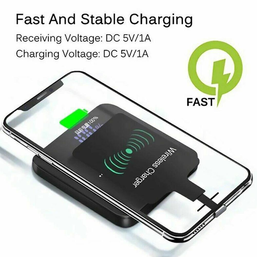 DC5V1.5A Wireless Charging Pad Wireless Charger Receiver Patch Module For IPhone, New Charging Receiver For Mobile Phones Case