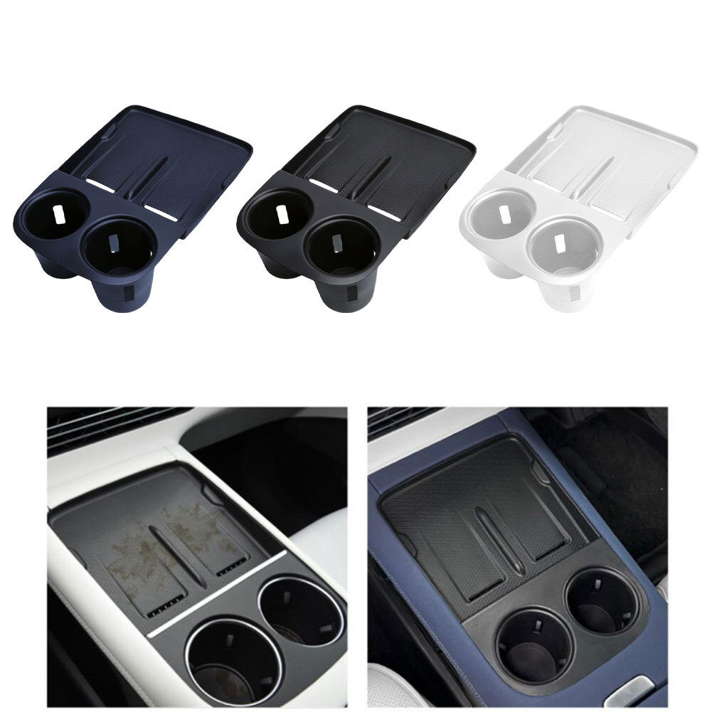Wireless Charging Pad with Built-in Cup Holder and Storage Compartment Compatible with For XPeng For G6 2025 2026 2027 Models