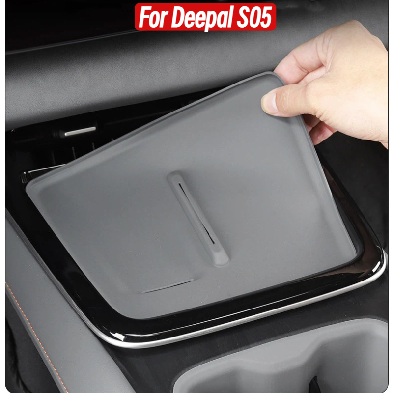 For Deepal S05 Wireless Charging Pad Silicone Anti Slip Scratch-resistant Protector Interior Accessories