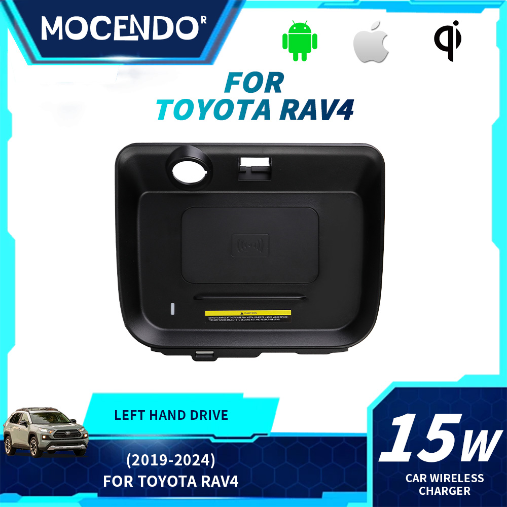 For Toyota Rav4 Car Wireless Charger  15W Fast Charging Phone Holder Pad  Car Modification Parts 2019 2020 2021 2024 car tools