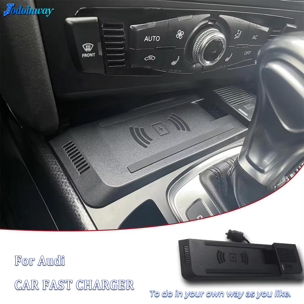 15W Wireless charger for Audi A4 B8 B9 A4 Allroad A5 S5 RS5 Q5 SQ5 phone holder mount charging pad fast charge Car accessories