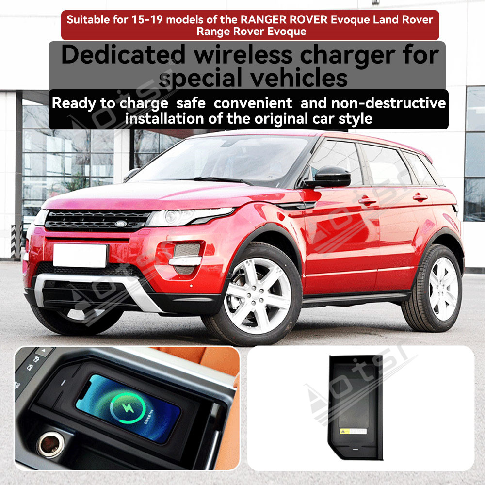 For Land Rover Discovery 5 2016-2025 Dedicated Wireless Car Charger Fast Charging Pad Custom Fit In-Car Phone Charger Accessory