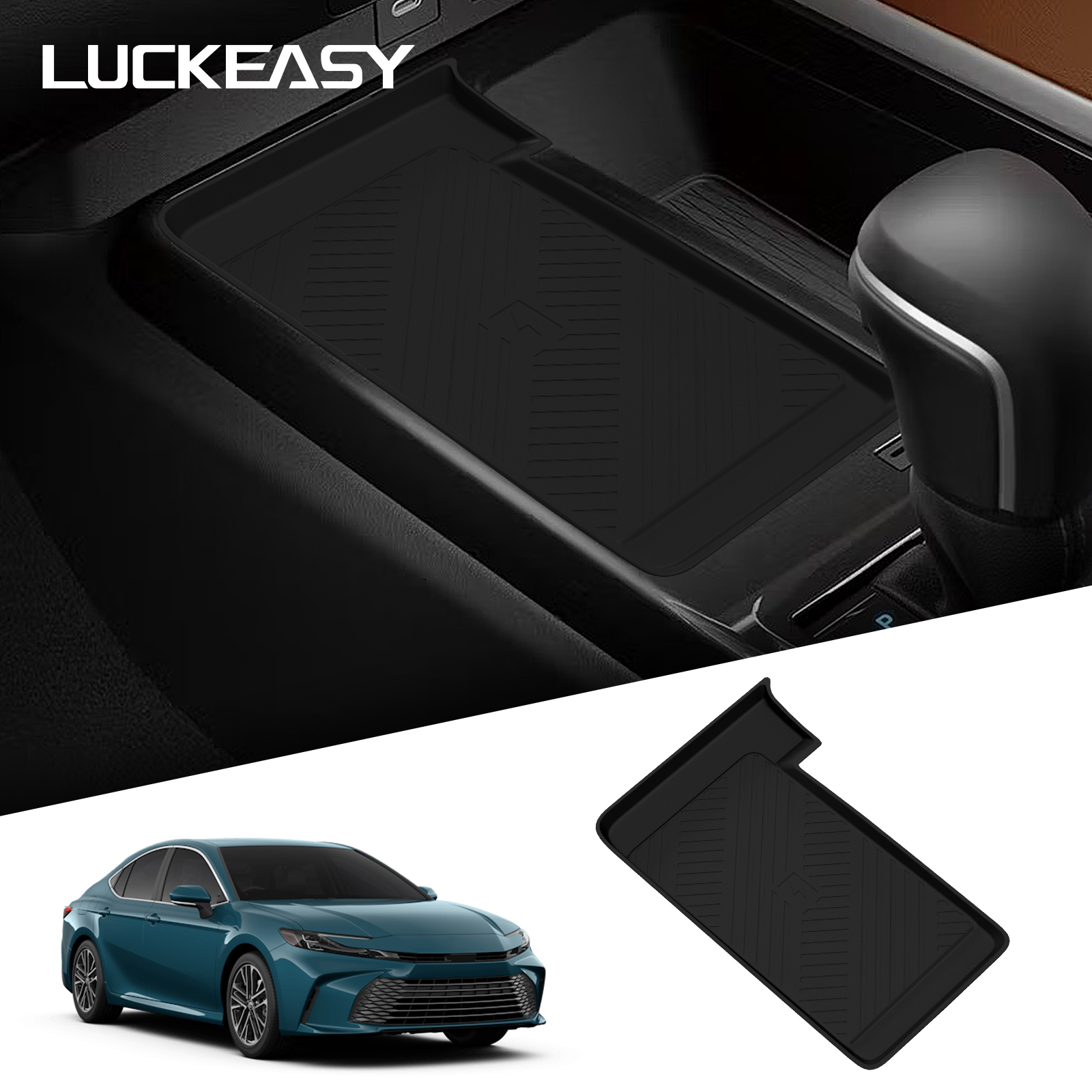 for Toyota Camry XV80 2025 Wireless Charging Pad Interior Accessories Non-slip Pad Car Phone Charger Mat Protective Mat