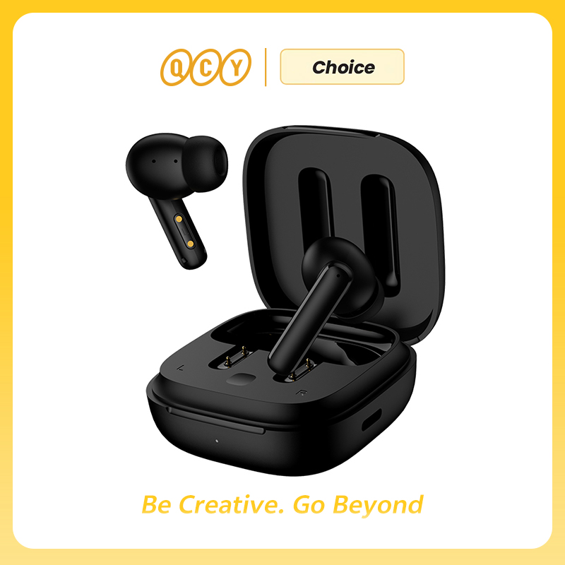 QCY T13 ANC Earphone Bluetooth 5.3 Active Noise Cancellation Wireless Headphone 4 Mics ENC TWS Earbuds 0.068s Low Latency 30Hrs