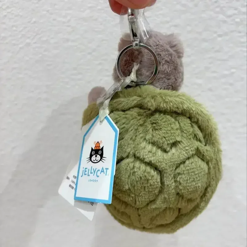 Turtle bag pendant keychain doll cute home decoration cat dog interactive toy pet holiday gift 15cm
