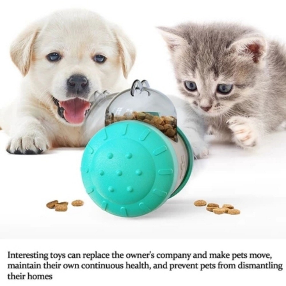 Brain Game Dog Interactive Treat Toy Treat Dispenser Puzzle Puppy Swing Leak Feeder Fun Challenges Food Maze Feeder
