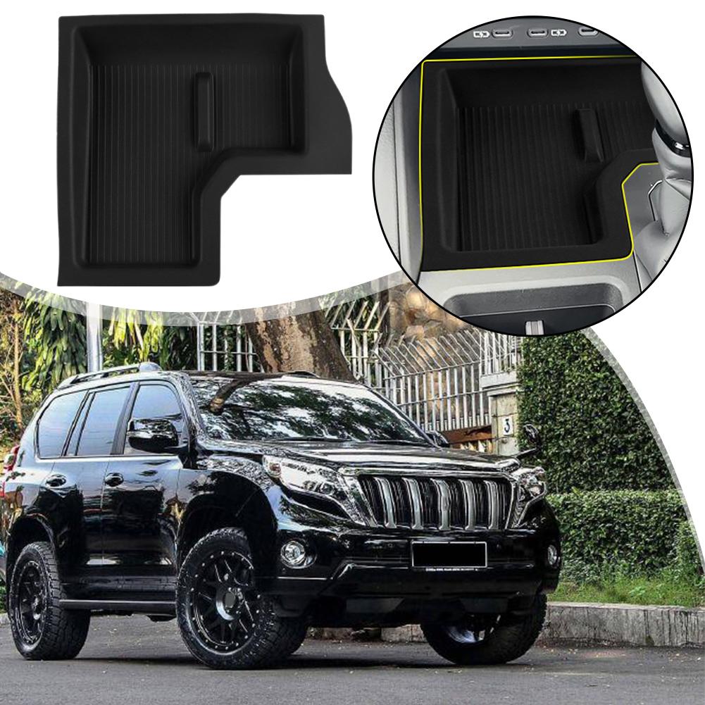 For Toyota Prado LC250 Center Console Silicone Pad Central Wireless No Charging Fit Perfect Box Tray Storage Non-Slip Stora H5Q5