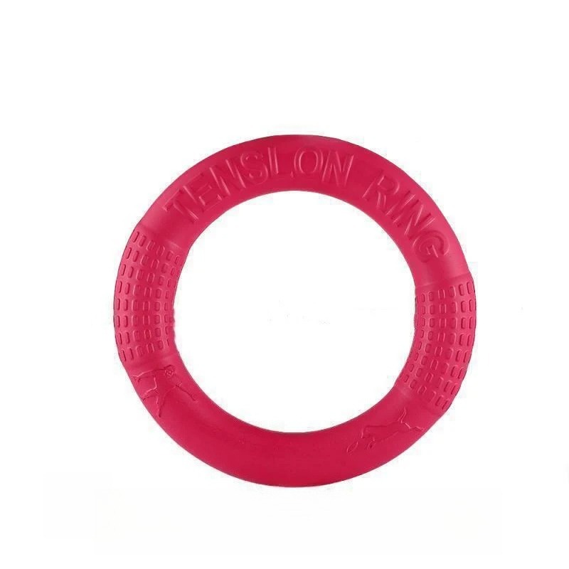 1Pcs  Pet toy dog frisbee grinding teeth training ring tension ring suitable for small dogs