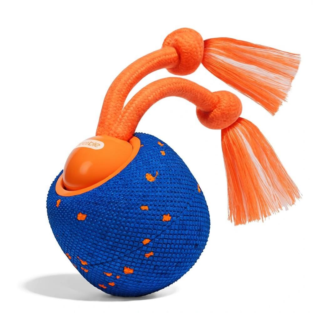 Interactive Dog Toy, Wicked Ball Rolly, Automatic Movement, Bouncing, Rotating, E-TPU Material, Ideal for Medium & Large Dogs (B