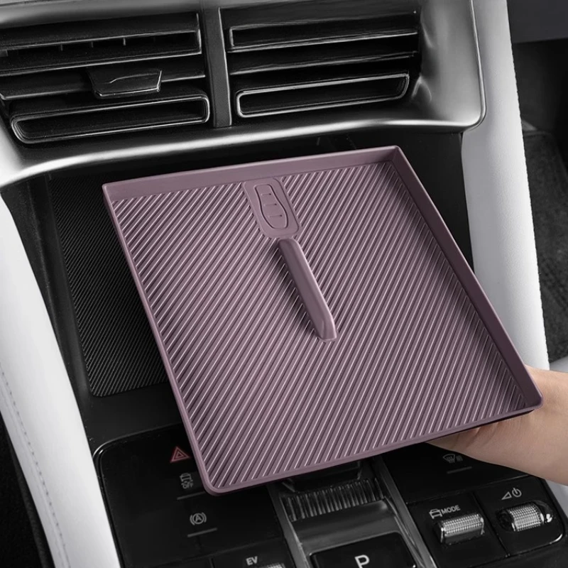 For BYD Song Plus EV SEAL U DMI 2025 Silicone Wireless Charging Pad Non-Slip Mat Cover Car Interior Accessories