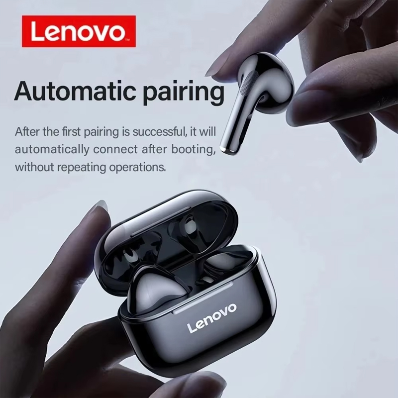 NEW Lenovo LP40 Pro TWS Bluetooth 5.3 Quick Connect Earphones  Ergonomic  Design  Headphones Powerful Transmission Speed Headset