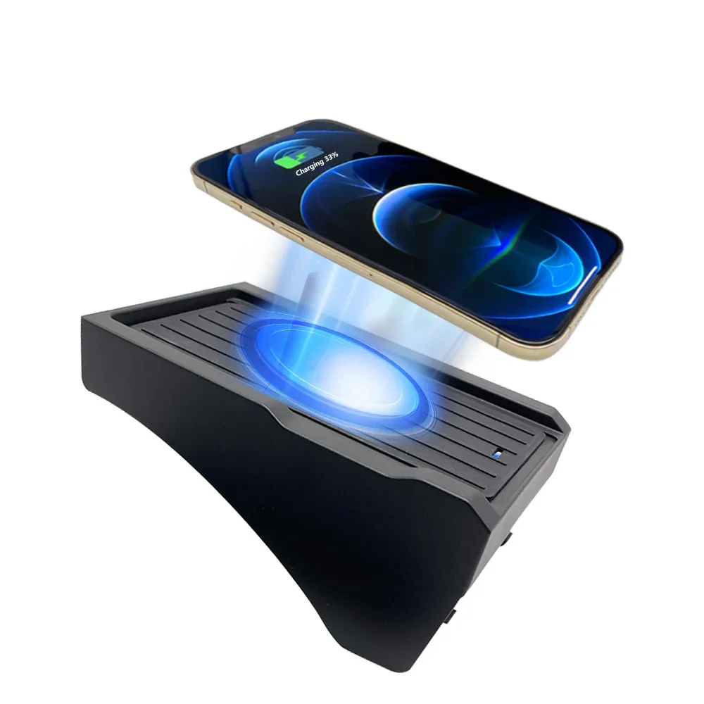 10W Car Wireless Charger FOR 19-20 X5 /X6 WIRELESS CAR CHARGER Charge Board Fast Charging Adapter Plate Quick Charger Pad