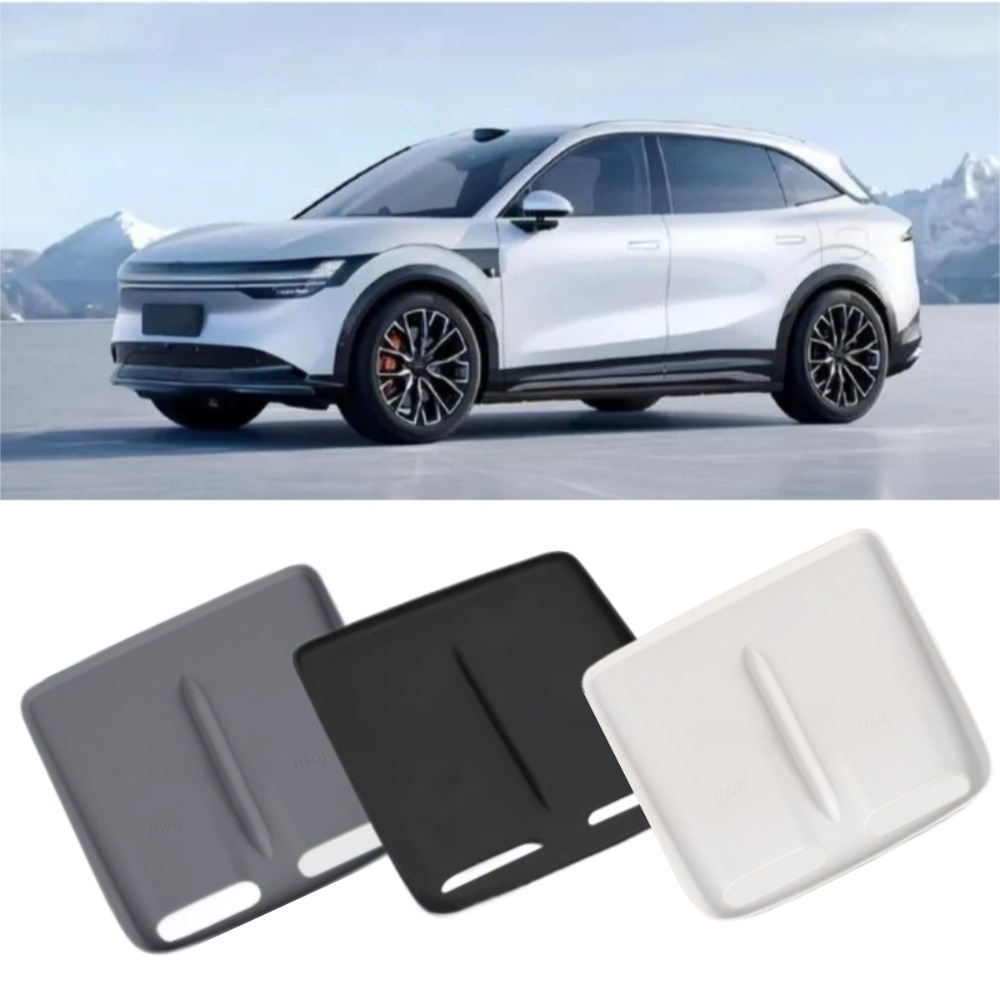 For Zeekr 7X 2024 2025 Car Styling Central Control Wireless Charging Silicone Pad Central Storage Dustproof Mat  Acccessories