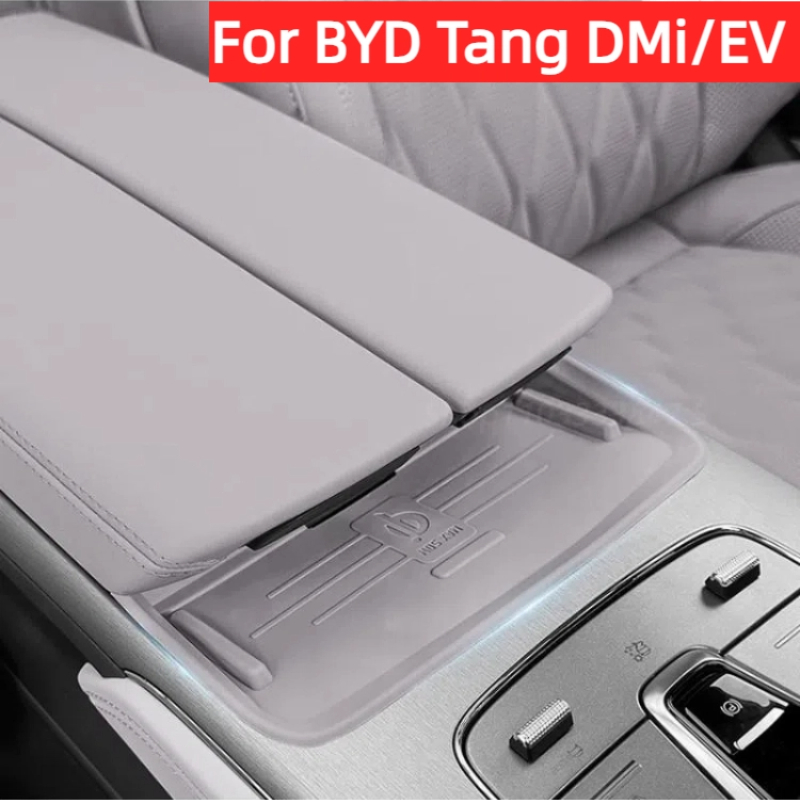 For BYD Tang DMi/EV Car Wireless Charging Panel Silicone Pad Anti-skid Pad Car Interior Modification Protective Pad Accessories