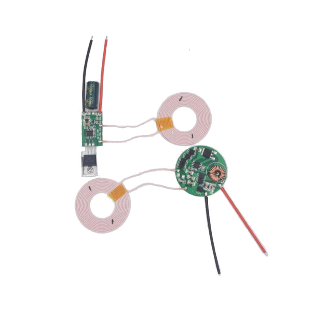 Taidacent High Power Coil Inductive Magnetic Wireless Charging PCB Board 24V 1.2A/12V 2A/5V 3.8A Wireless Charger Pad Module