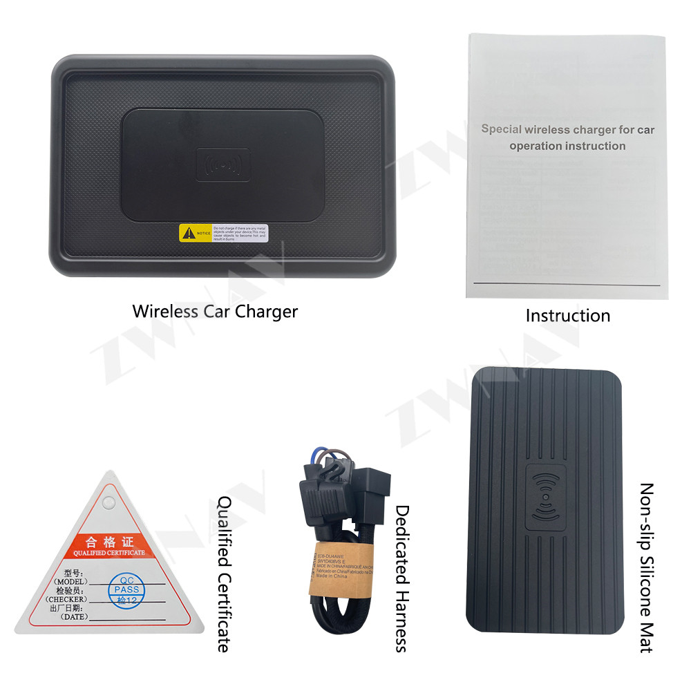 For Honda CR-V 2017-2019 Wireless Charger Car Smart Upgrade Module Embedded Center Console Charging Pad for Embedded Inserted