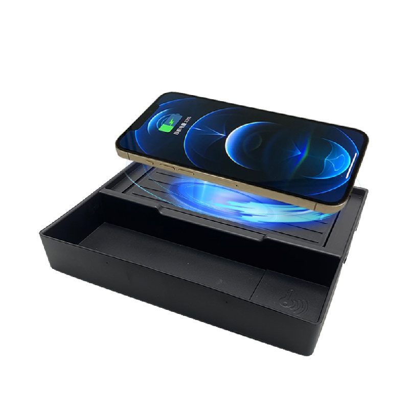 For Audi New A6L/A7 19-24 S7/S6/RS6/RS7 Wireless Charging Pad C8 Car Intelligent System Mobile Phone Onboard Fast Charger Holder