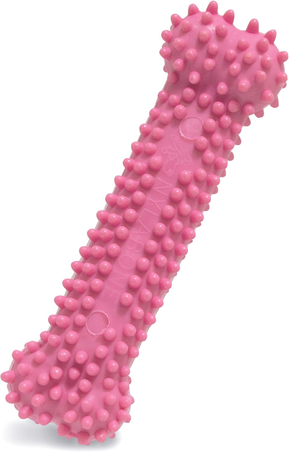 Pink X-Small Puppy Teething Chew Toy with Chicken Flavor for Dogs Up to 15 lbs