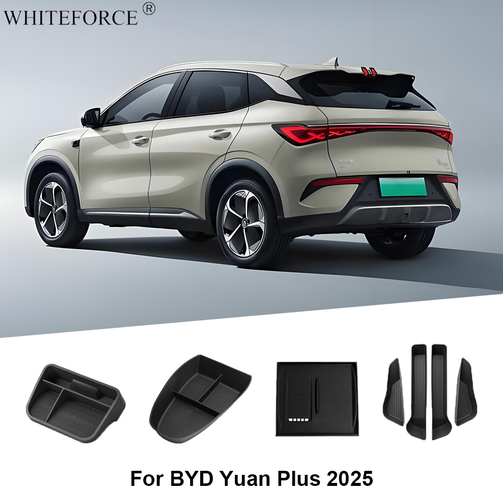 For BYD Yuan Plus 2025 Wireless Charging Pad Non-slip Pad Phone Charger Mat Protective Mat Central Lower Storage Box Accessories