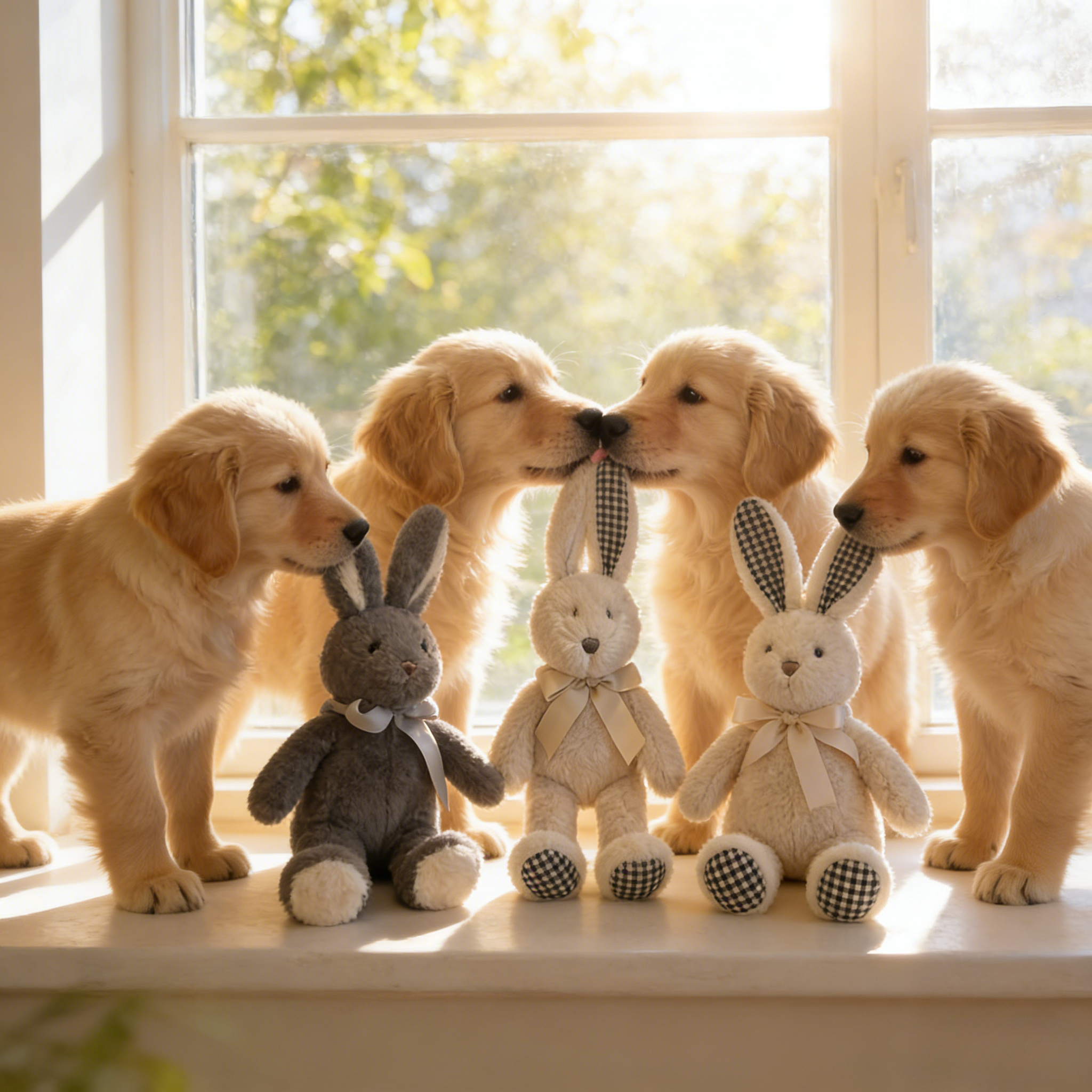 Pet Companion Toys bunny stuffed animal,easter basket essentials,dog toys, throw pillows for couch,home decor, birthday gifts